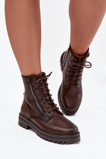 Botins de trabalho Feminino aquecimento CzekoladoParae Ivonelle