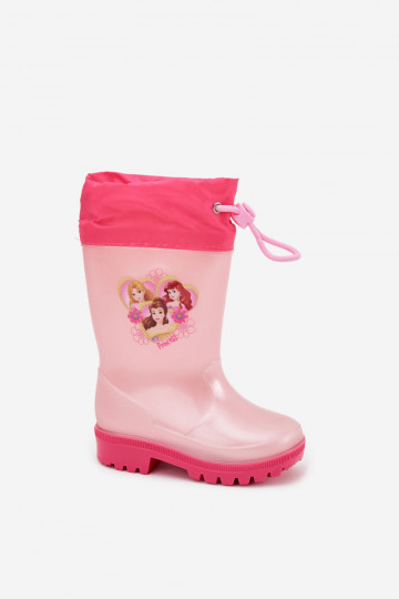 Botas de borracha infantis "Princesa" em rosa "Dazzly"
