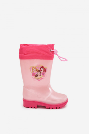 Botas de borracha infantis "Princesa" em rosa "Dazzly" 2