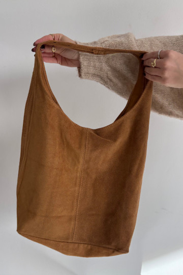 Skórzana de camurçaoParaa Portátil cor marrom Rilith