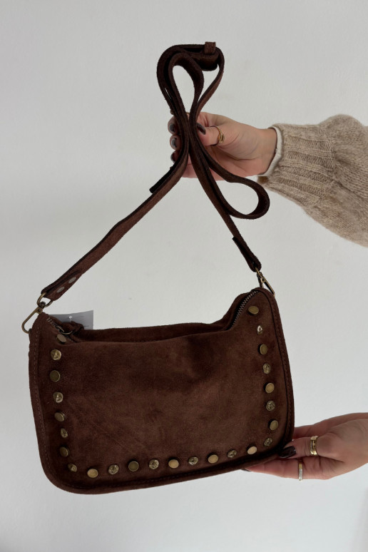 Skórzana de camurçaoParaa Portátil Zdobiona Com strass Tem que serrrom Savra