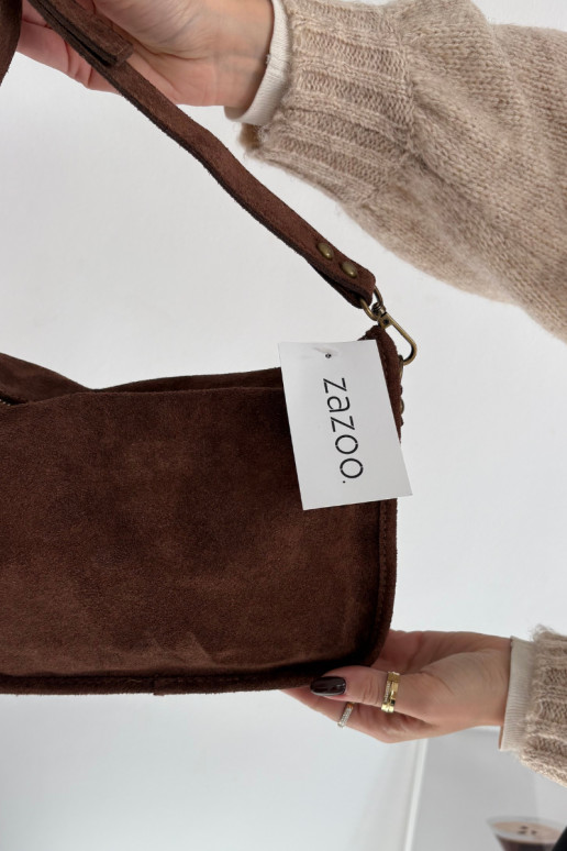 Skórzana de camurçaoParaa Portátil Zdobiona Com strass Tem que serrrom Savra