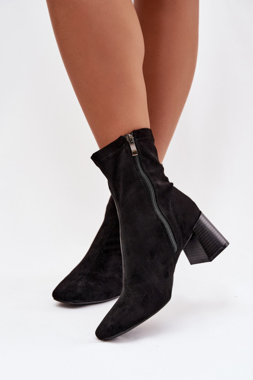 Botas femininasde camurça ecológicau Olianne