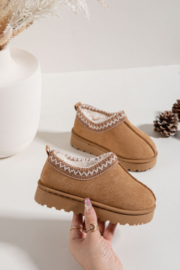 Botas de neve InfantilHaftem cor marrom Prina