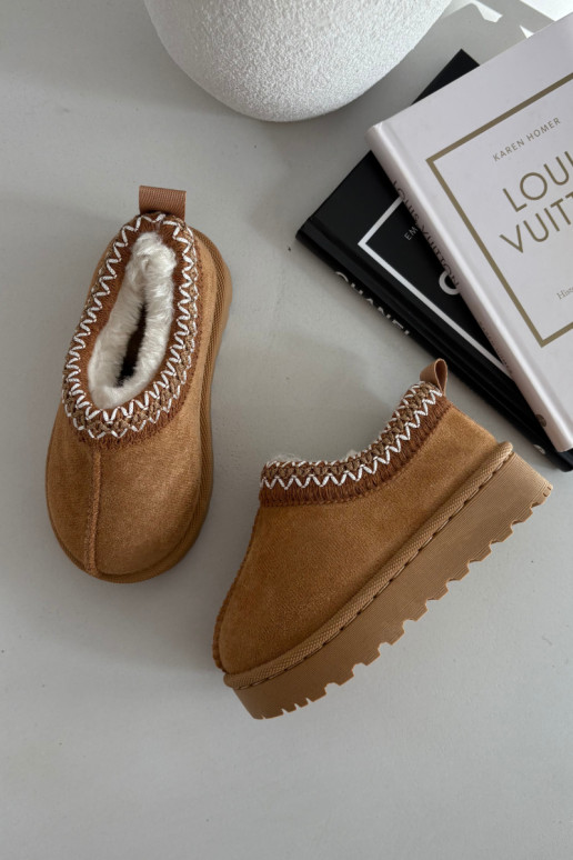 Botas de neve InfantilHaftem cor marrom Prina