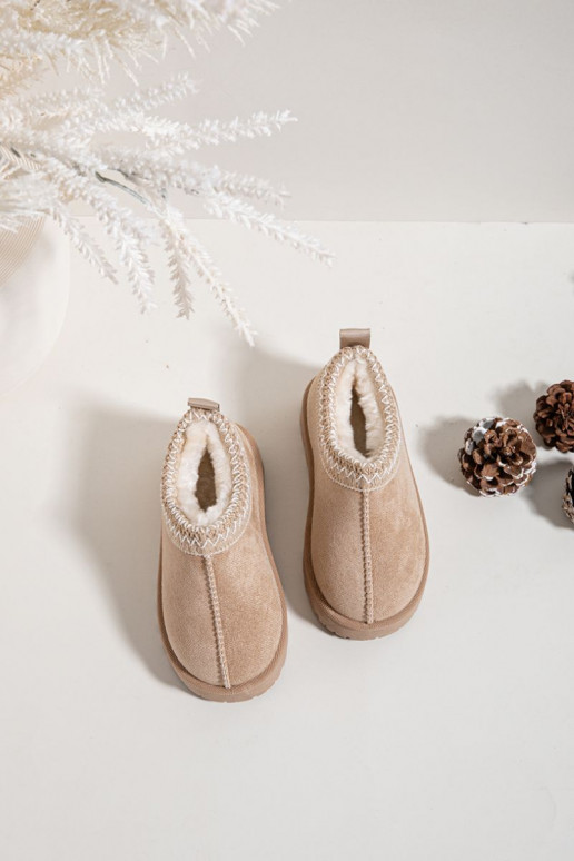 Botas de neve InfantilHaftem bege Prina