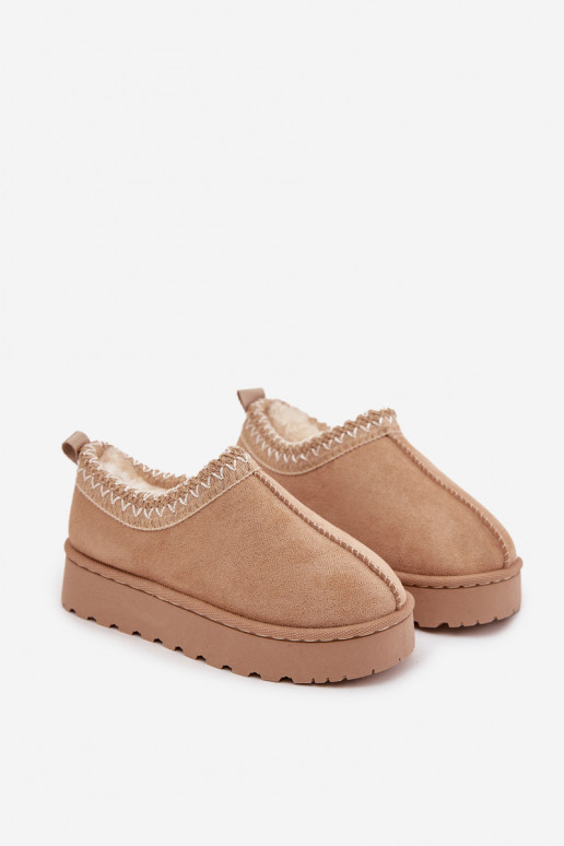 Botas de neve InfantilHaftem bege Prina