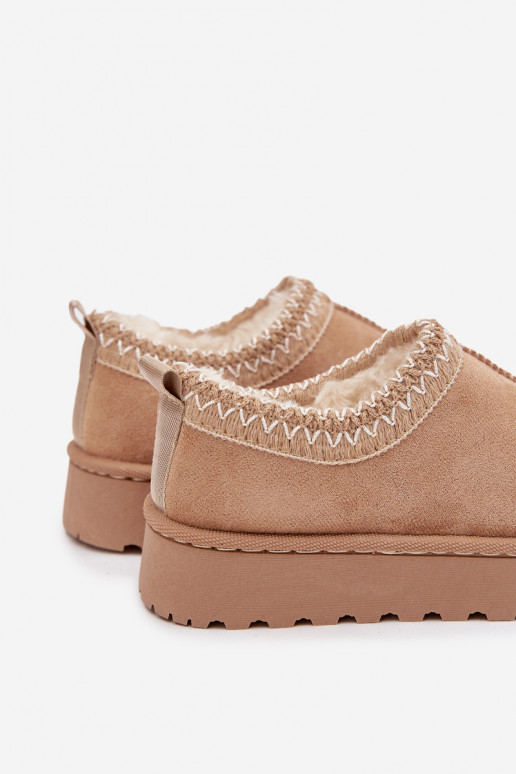 Botas de neve InfantilHaftem bege Prina