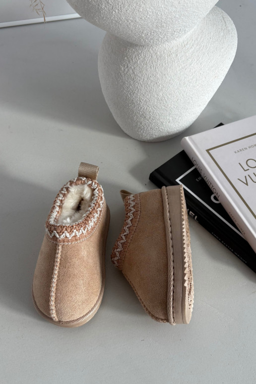 Botas de neve InfantilHaftem bege Prina