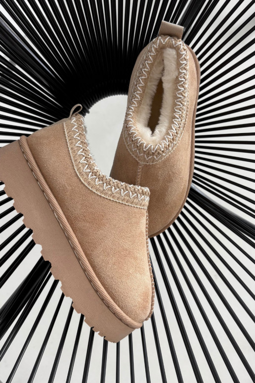 Botas de neve InfantilHaftem bege Prina