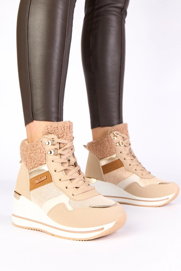 Botas de neve quentes na...