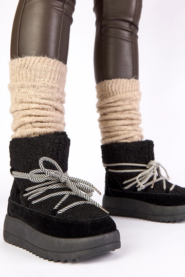 Botas de neve quentes...