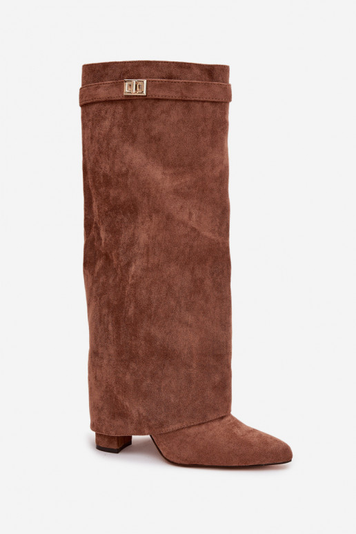 botas de camurça ecológicaoParae Obcas Słupek Casal o castelo aquecimento EMyParainięta CholeParaka bege Evyra