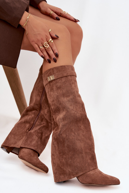 botas de camurça ecológicaoParae Obcas Słupek Casal o castelo aquecimento EMyParainięta CholeParaka bege Evyra