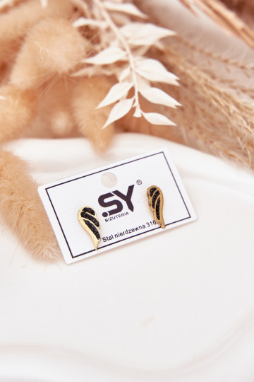 com detalhes elegantesi Skrzydła de aço inoxidável