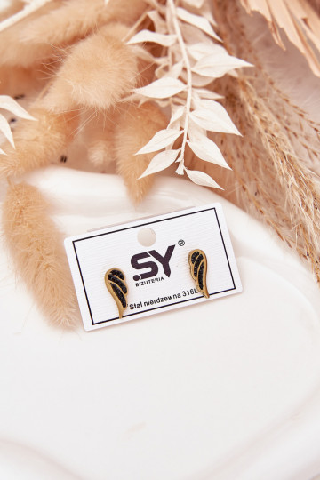 com detalhes elegantesi Skrzydła de aço inoxidável 2