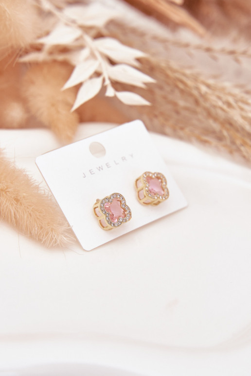 com detalhes elegantesi com olhos brilhantes ouro-cor rosa