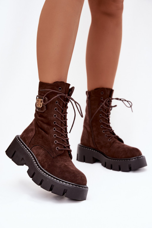 Botas EMokrery Feminino Com decorações Elemento aquecimento CzekoladoParae Ilyane
