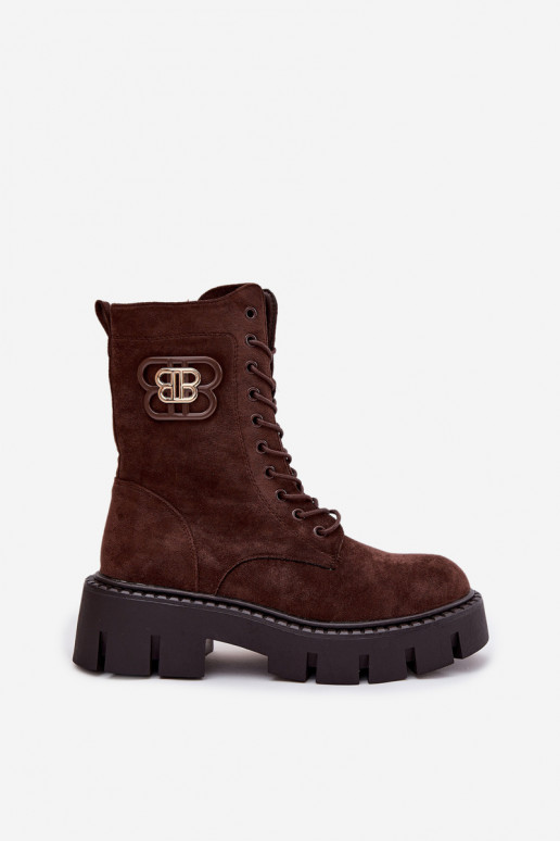 Botas EMokrery Feminino Com decorações Elemento aquecimento CzekoladoParae Ilyane