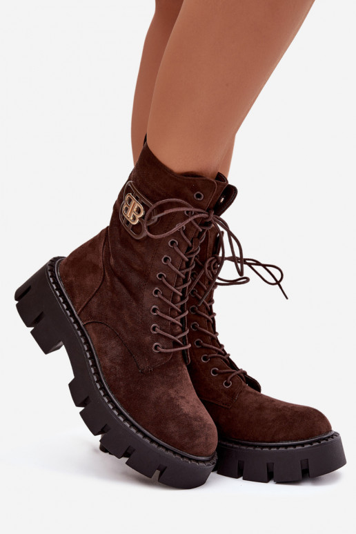 Botas EMokrery Feminino Com decorações Elemento aquecimento CzekoladoParae Ilyane