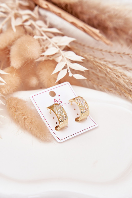 com detalhes elegantesi Feminino Stal Chirurgiczna com olhos brilhantes cor dourada