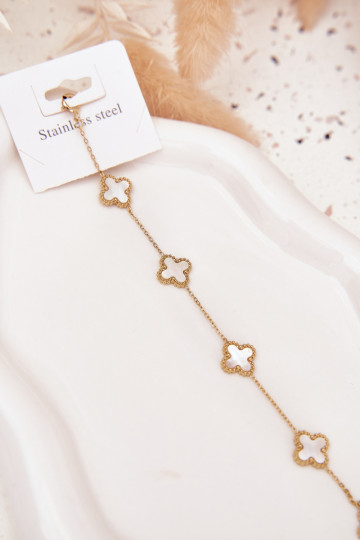 Um bracelete Com pingentes Stal NierdzeParana ouro-PerłoParaa 2