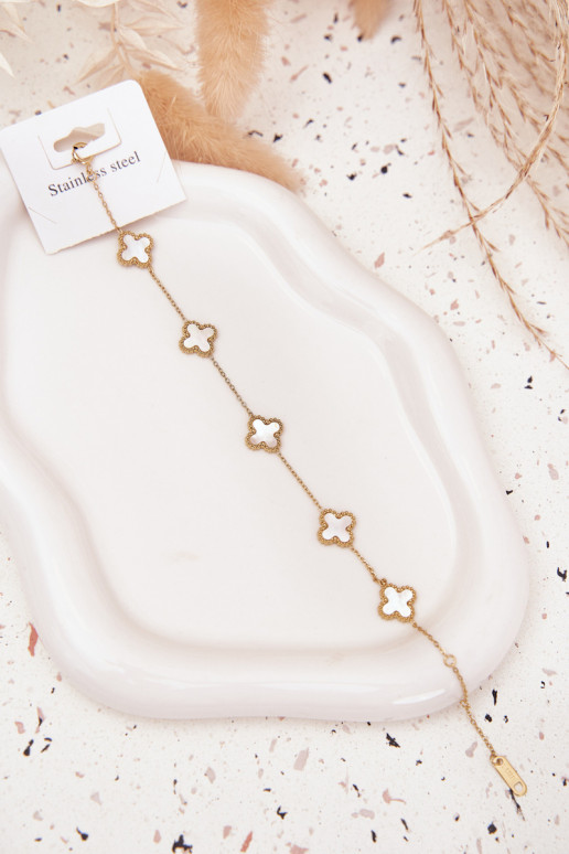 Um bracelete Com pingentes Stal NierdzeParana ouro-PerłoParaa