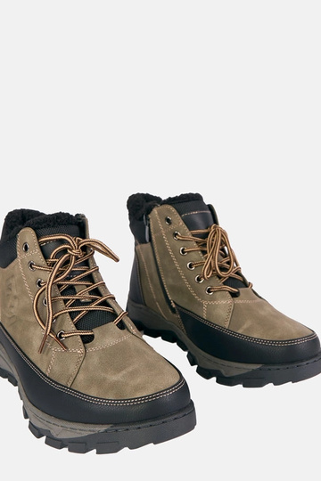 Calças de combate verdes masculinas forradas Elias 2