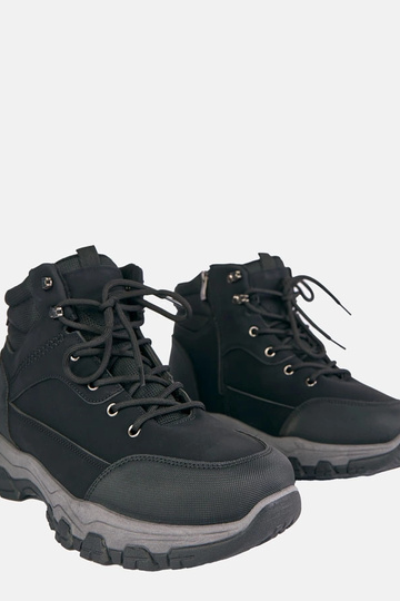 Calças de combate pretas masculinas Ryan 2