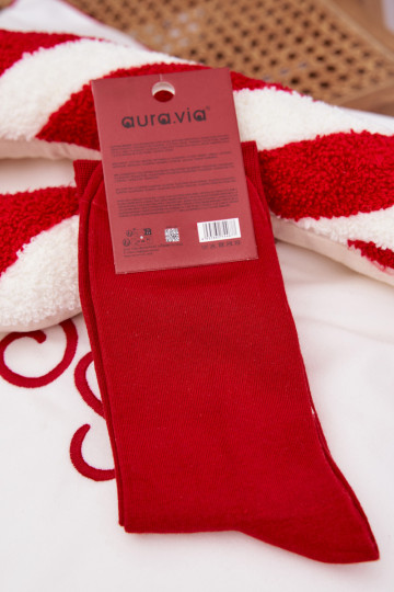 Skarpety Tem que sercho Habilitadotal Com Papai Noel Merry Christmas cor vermelha 2