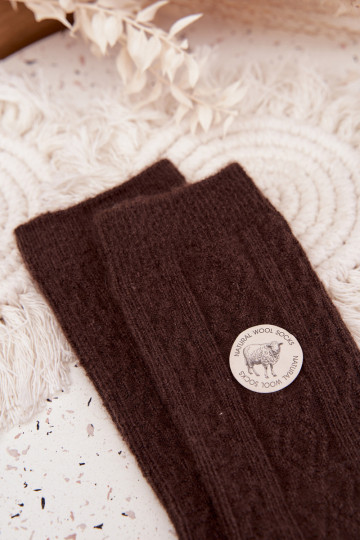 Meias Feminino EMełniane CzekoladoParae