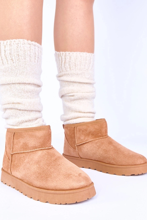 Botas de neve marrons com pelinho Roelle