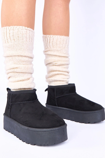 Bota de neve plataforma...