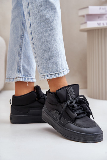 Botas de neve Feminino Big Star OO274A530 cor preta