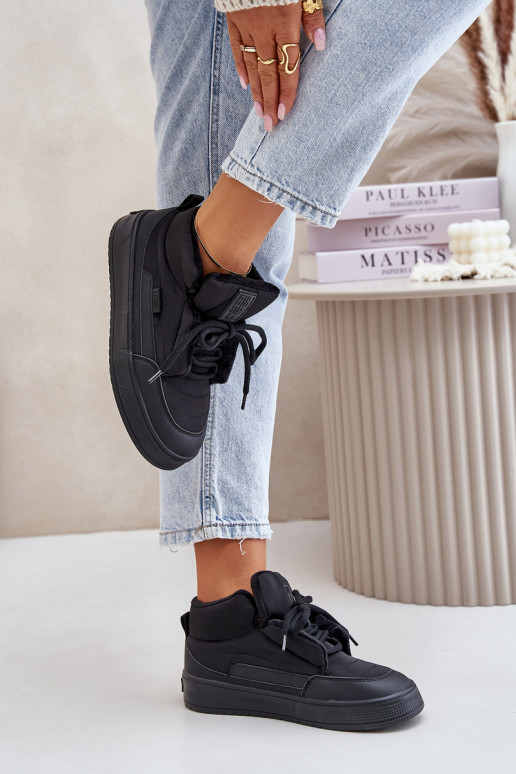 Botas de neve Feminino Big Star OO274A530 cor preta