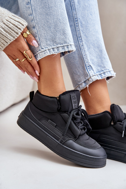 Botas de neve Feminino Big Star OO274A530 cor preta