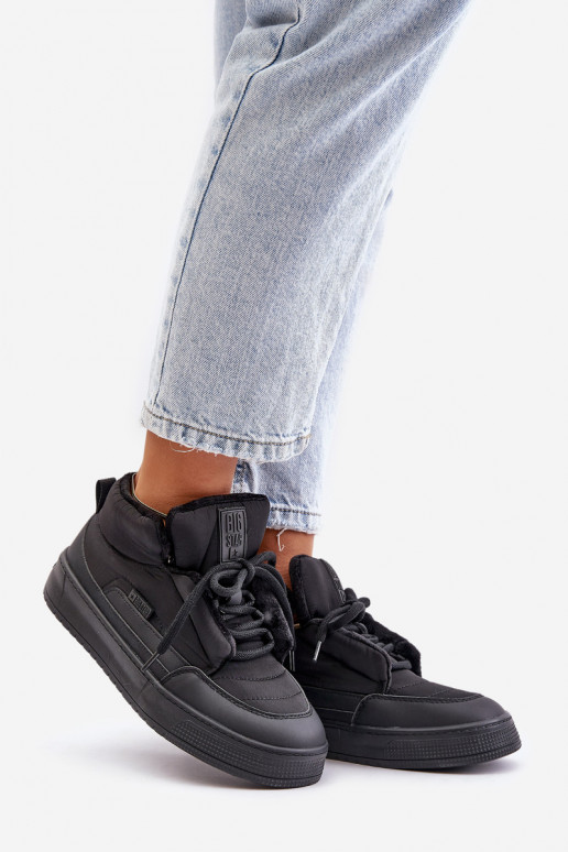 Botas de neve Feminino Big Star OO274A530 cor preta