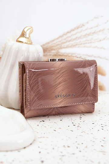 lacado Carteira femininaDrobinkami cor de marfim Cermina