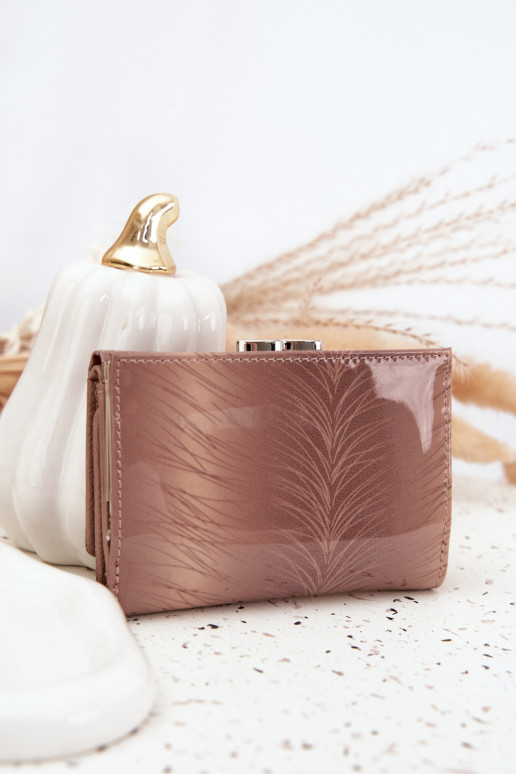 lacado Carteira femininaDrobinkami cor de marfim Cermina