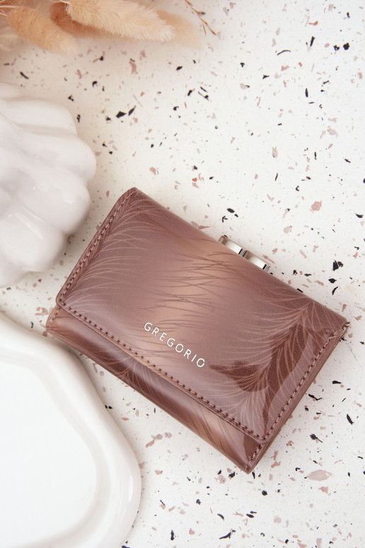 lacado Carteira femininaDrobinkami cor de marfim Cermina