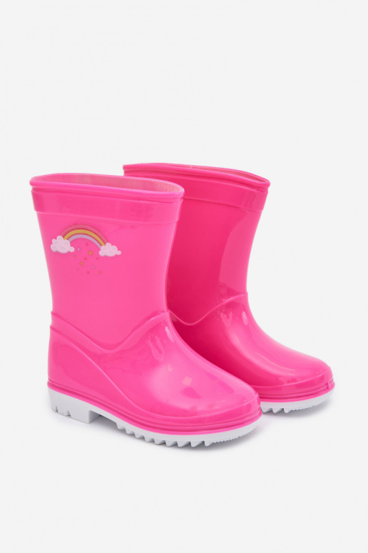 Botas de borracha Infantil cor rosa Esalina