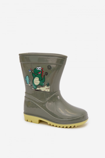 Botas de borracha infantis caqui "Esalina"