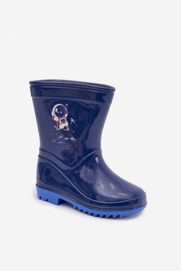 Botas de borracha infantis azul marinho "Esalina"