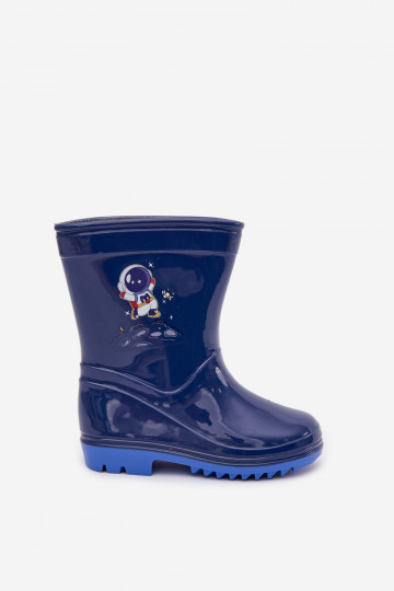 Botas de borracha Infantil azul escuro Esalina 2