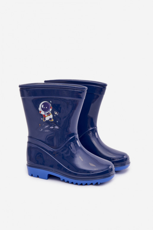 Botas de borracha Infantil azul escuro Esalina