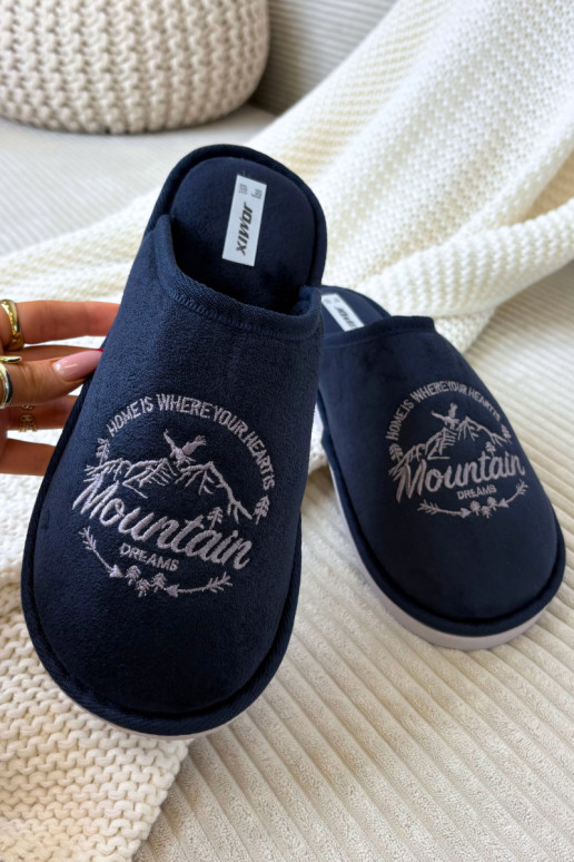 Tem que sercho Chinelos azul escuro Tiranne