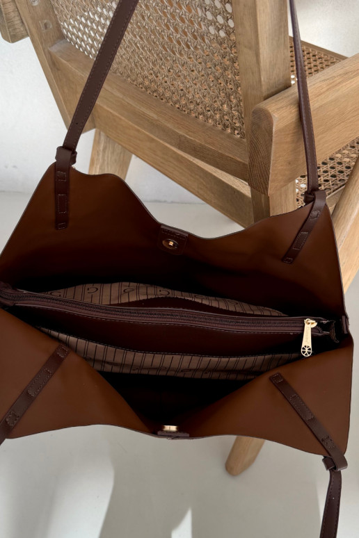 Portátil Skopperde camurça ecológicau CzekoladoParaa Sorvelle