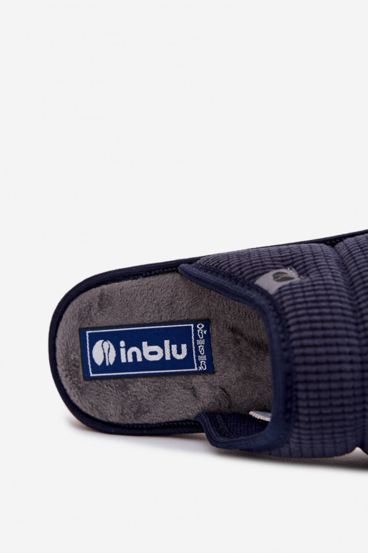 sapato caseiro Chinelos Tem que sercho Inblu 91000032 azul escuro