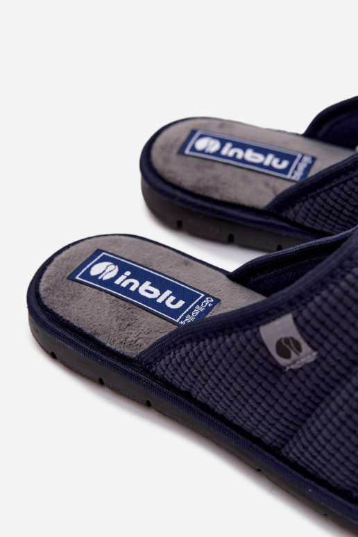 sapato caseiro Chinelos Tem que sercho Inblu 91000032 azul escuro