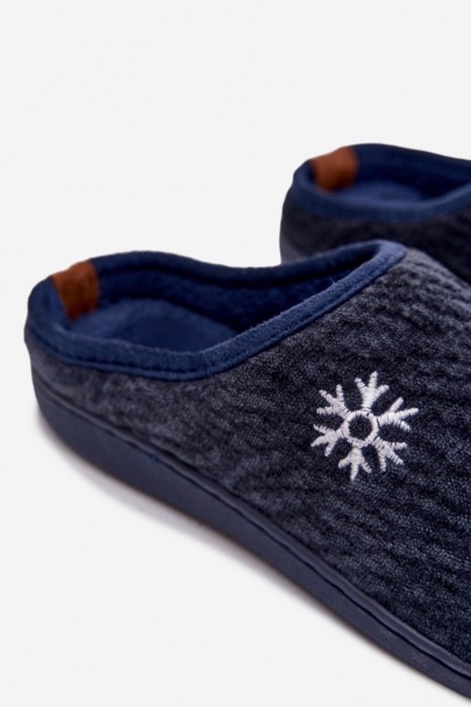 Chinelos Tem que sercho azul escuro Darline